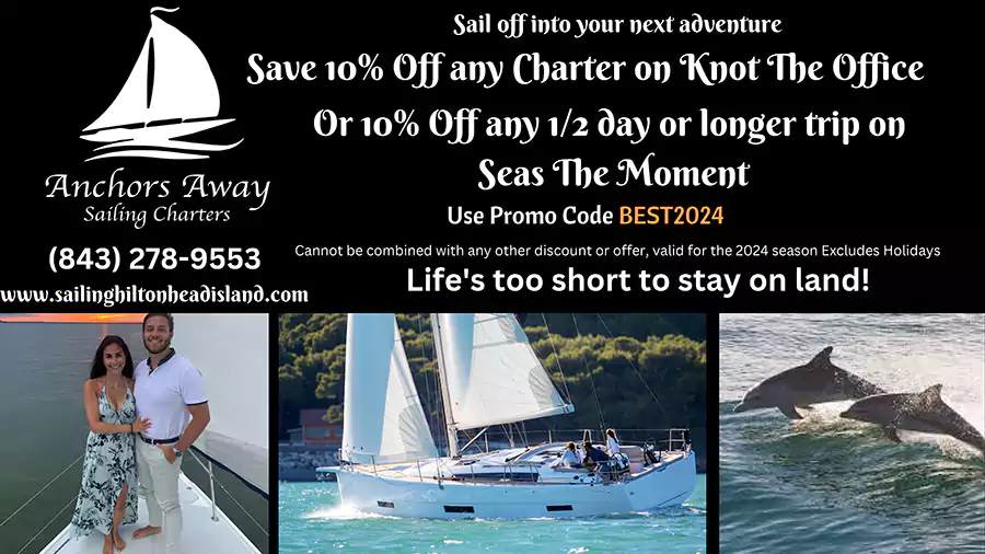 Anchors Away Sailing Charters Discount Offer
