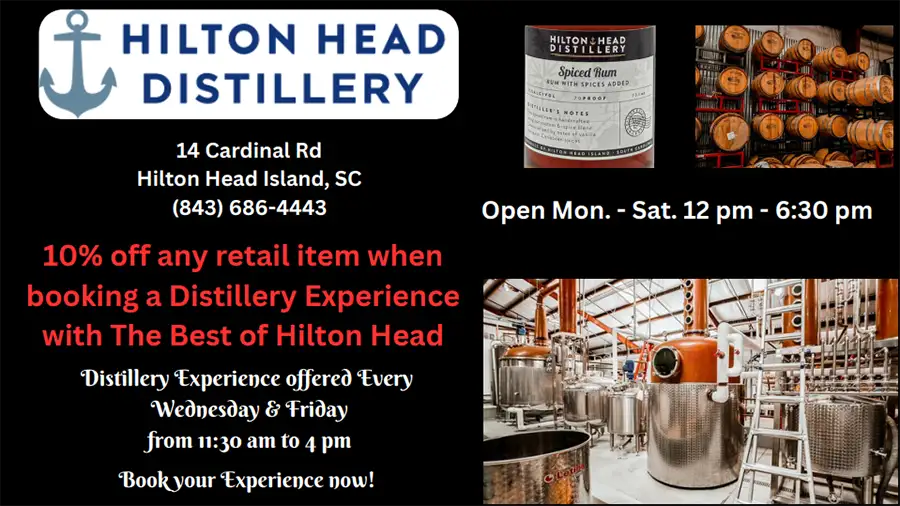Hilton Head Distillery Discount